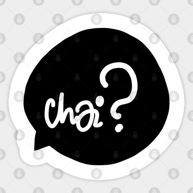 Chai Sticker by lhayal